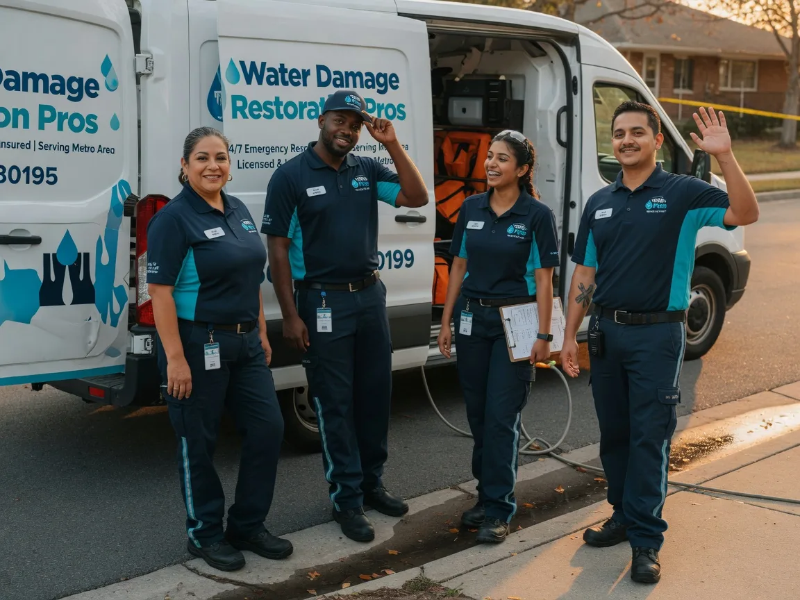 Water Damage Restoration company in Fairdale, ND